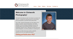 Desktop Screenshot of clintworthphotography.com